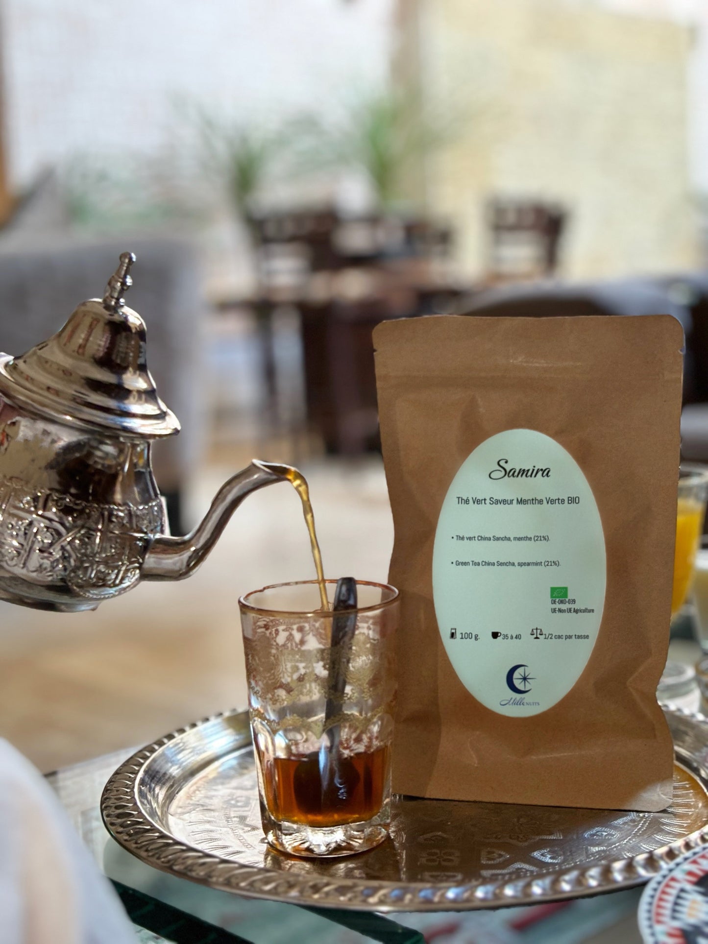 Thé vert aromatisé Menthe Verte BIO - Améliore la digestion